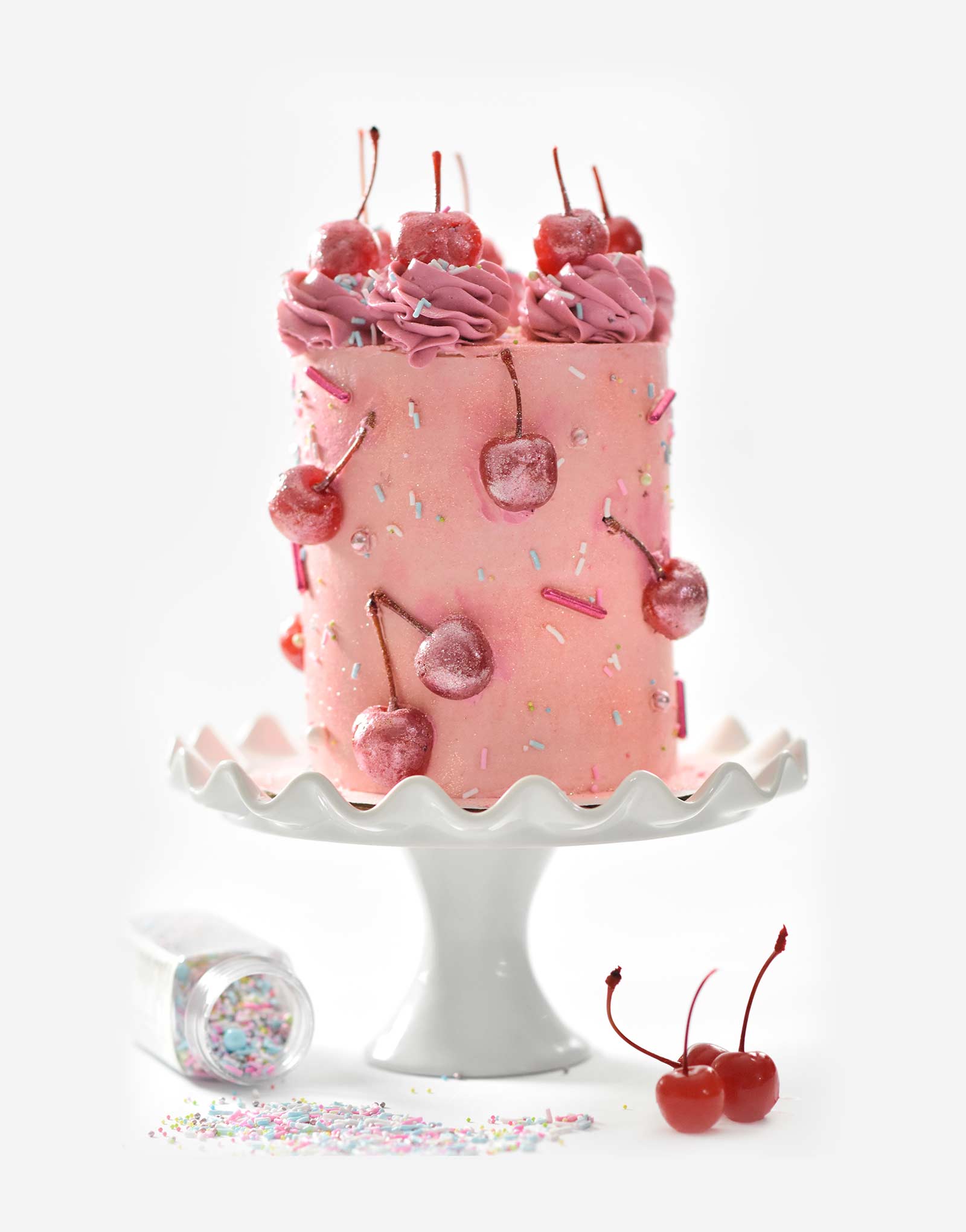 Tall Cherry Cake cherry-cake